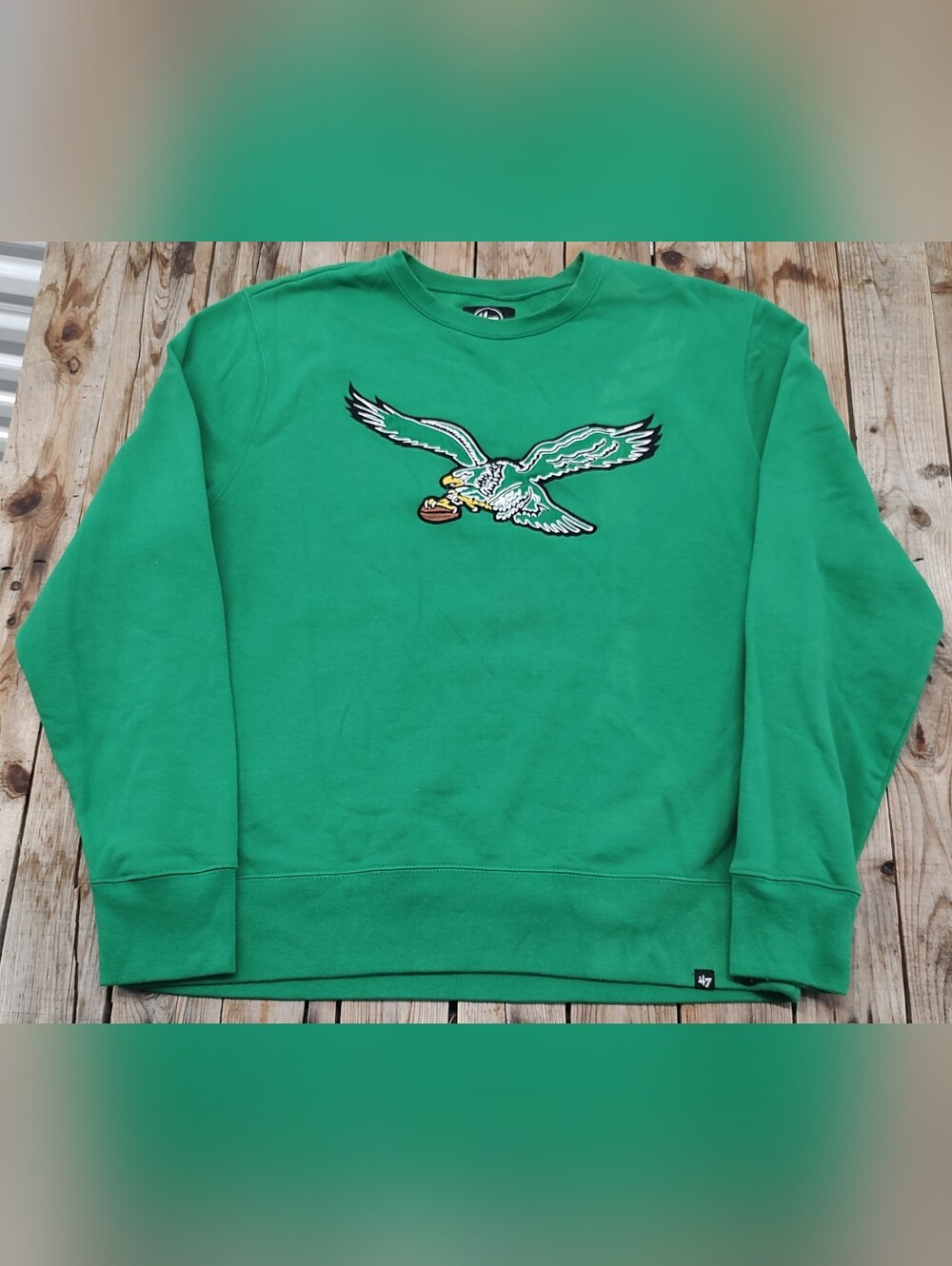 2000's NFL Philadelphia Eagles 47 brand Hoodie men's Size XL